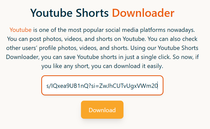 paste url in story saver